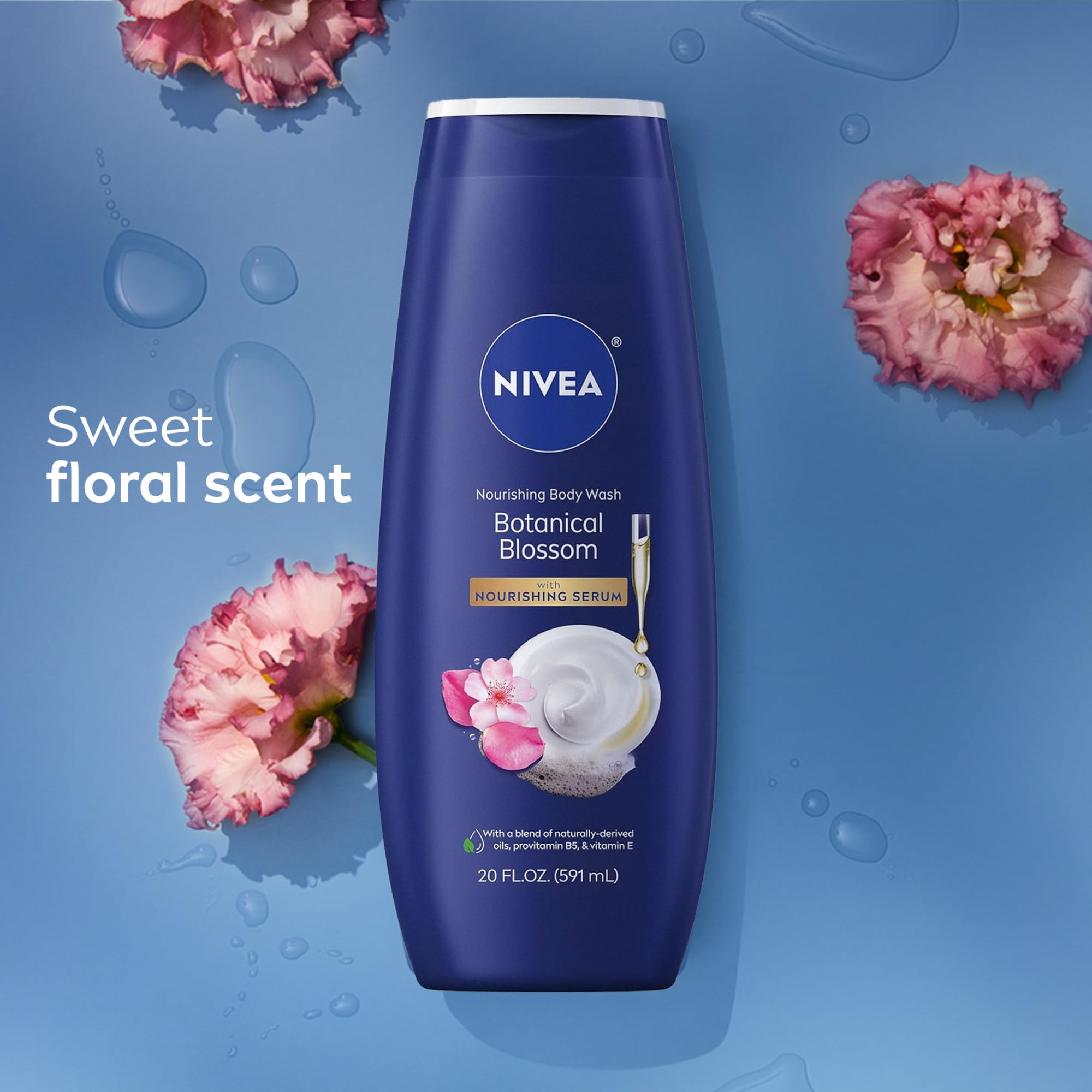 NIVEA 88% ingredientes de origen natural para una experiencia suave.