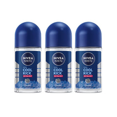 NIVEA Men Cool Kick desodorante con aplicador suave para uso diario