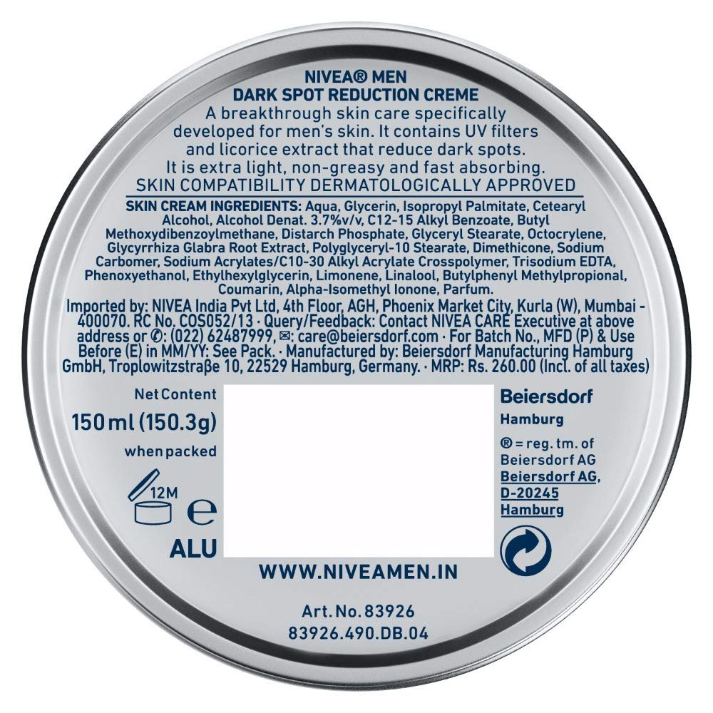 NIVEA Men crema hidratante, textura no grasa para piel revitalizada