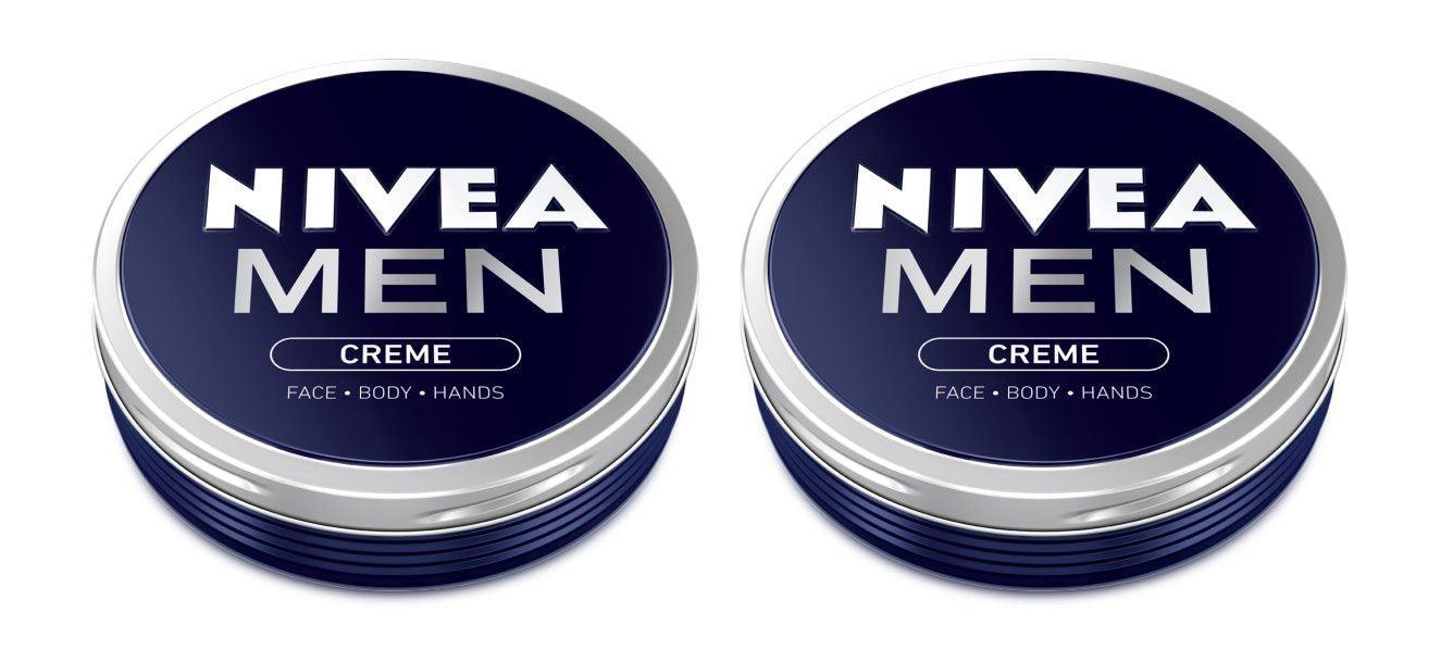 NIVEA MEN crema en lata de 75 ml hidrata rostro y manos