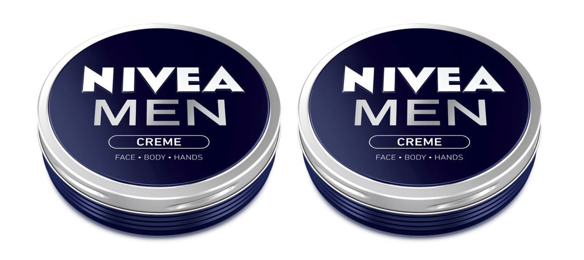 NIVEA MEN crema en lata de 75 ml hidrata rostro y manos