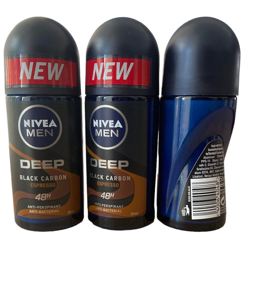 NIVEA Men Dimension Roll-On Amazonia, fórmula suave y protección duradera.