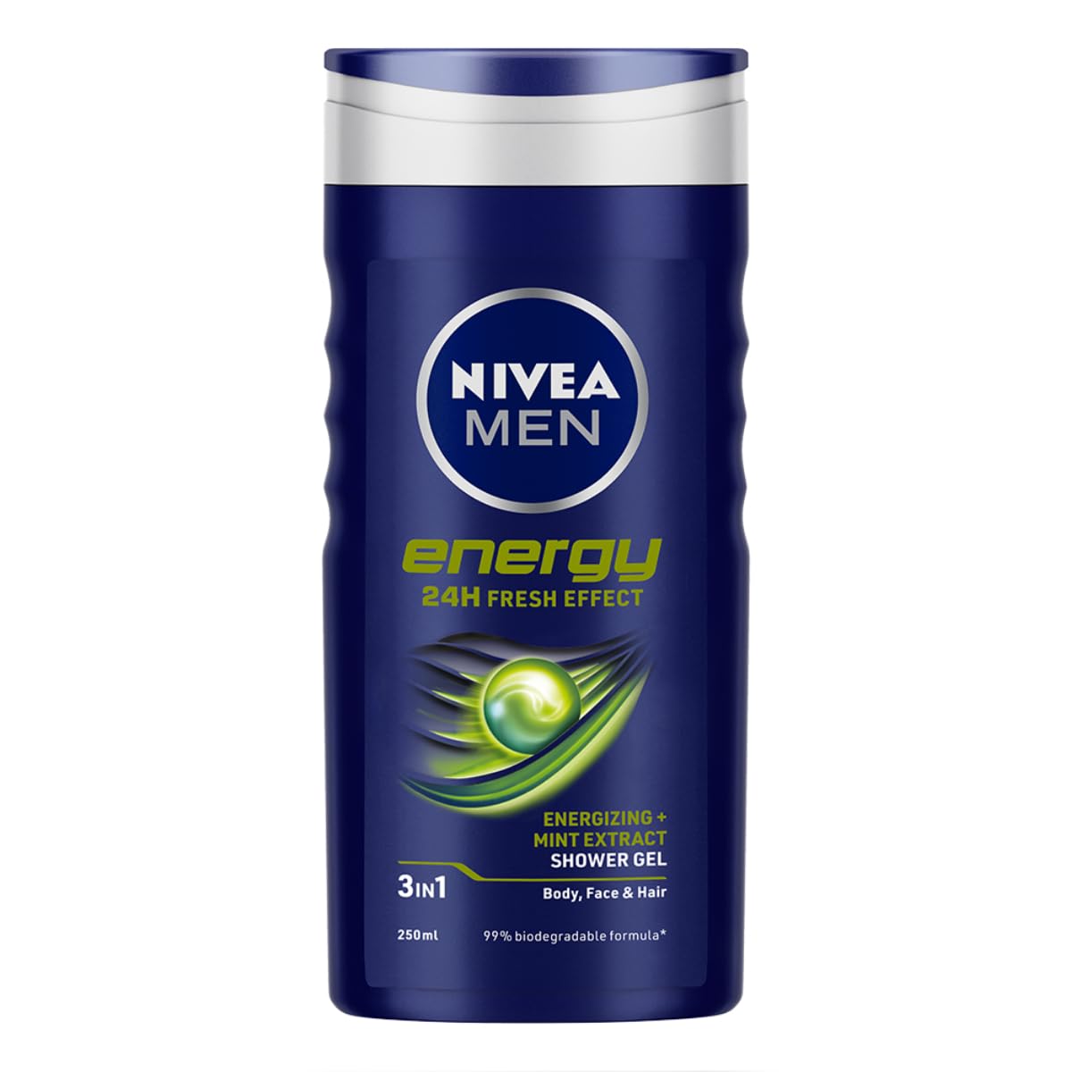 NIVEA Men Energy: gel de ducha en botella para limpieza 3 en 1