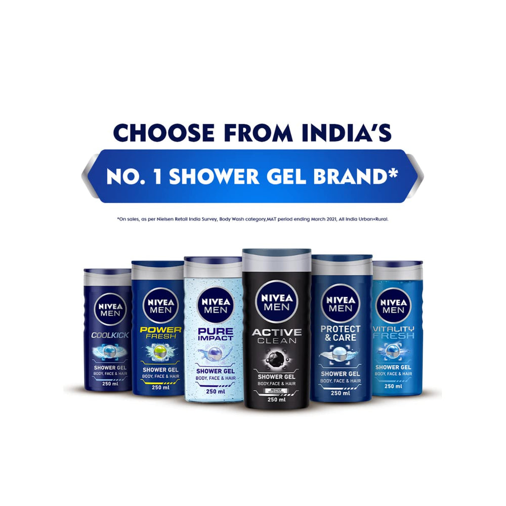 NIVEA Men Energy: tapa abierta, lista para uso diario