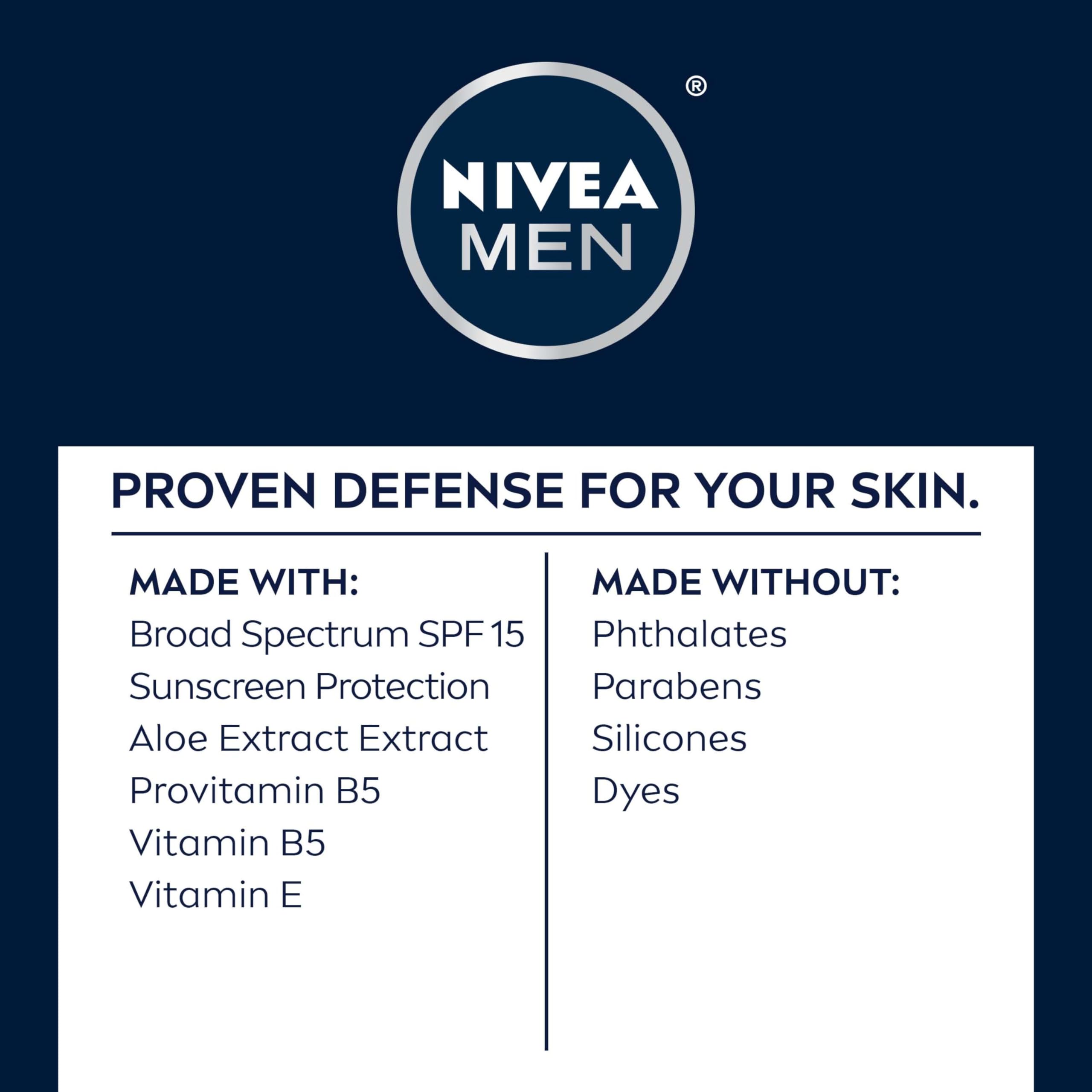 NIVEA MEN Lot de tubes 74 ml – format pratique pour voyage.