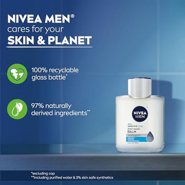 NIVEA MEN Sensitive Cool: ideal en rutina diaria para piel sensible.