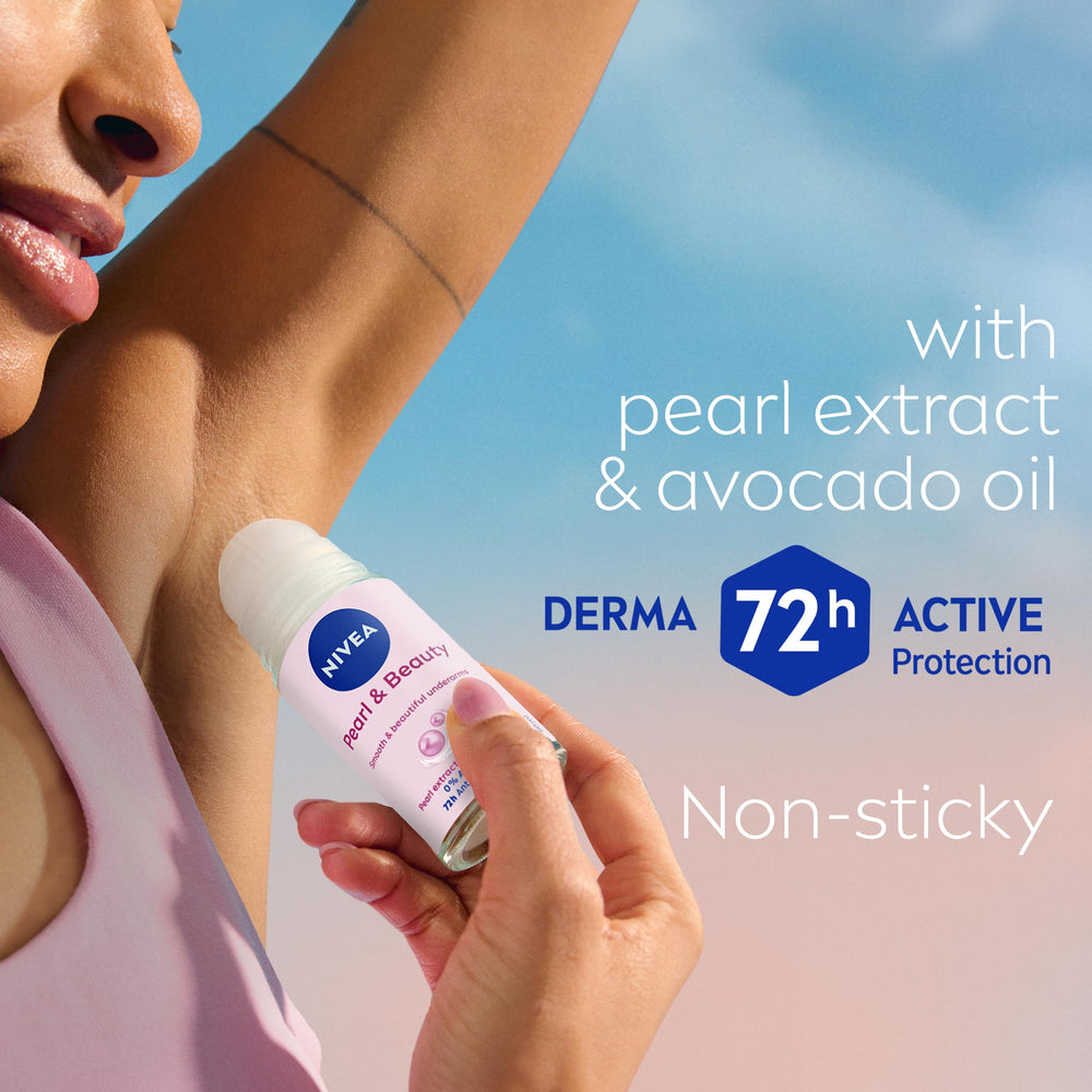 Frescura diaria con NIVEA Pearl & Beauty para uso cotidiano