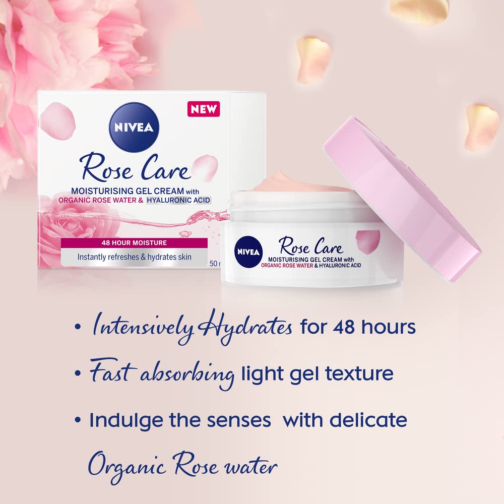 NIVEA Rose agua de rosas natural que aporta frescura a la piel