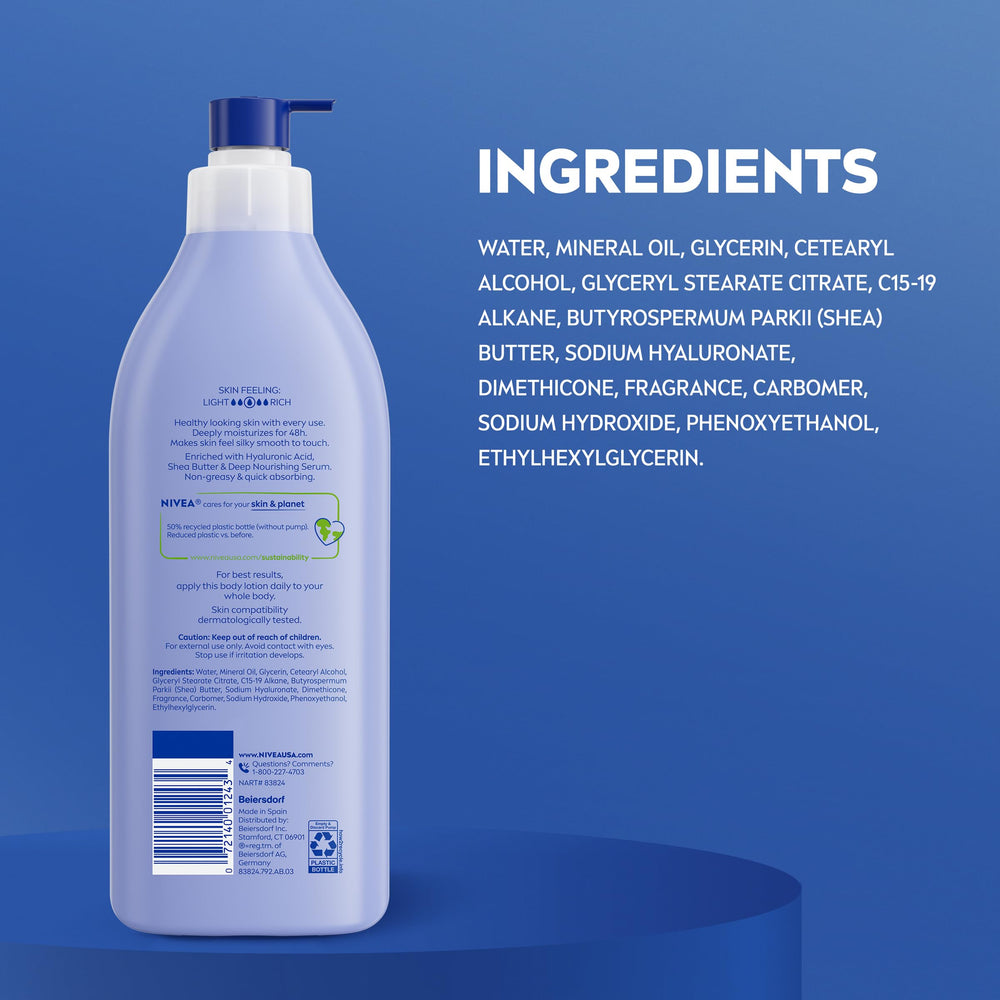 NIVEA Shea Nourish hidratación intensa sin sensación grasa