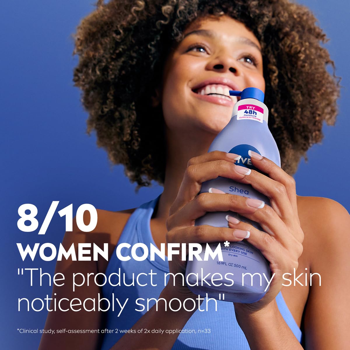 NIVEA Shea Nourish textura suave que deja la piel sedosa