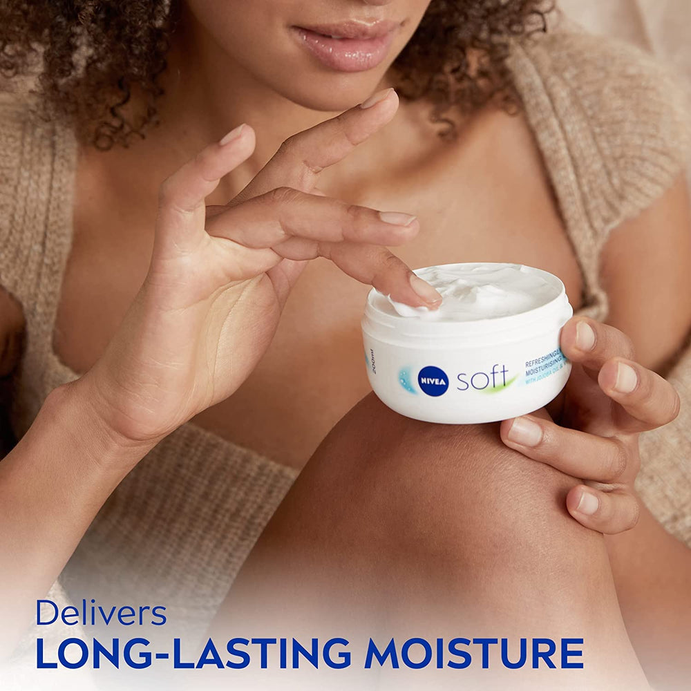Nivea Soft crema aplicación diaria para rostro y cuerpo