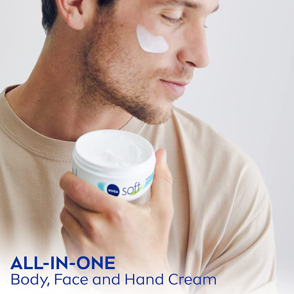 Nivea Soft crema con jojoba y vitamina E para piel saludable