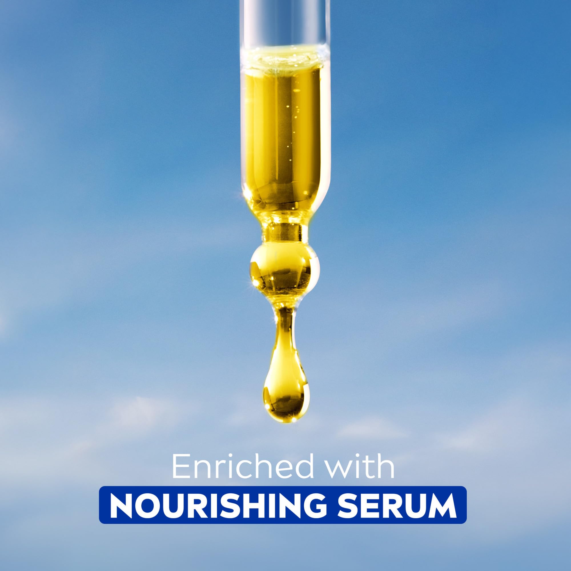 NIVEA Vitamina E y Provitamina B5 para hidratación y protección.