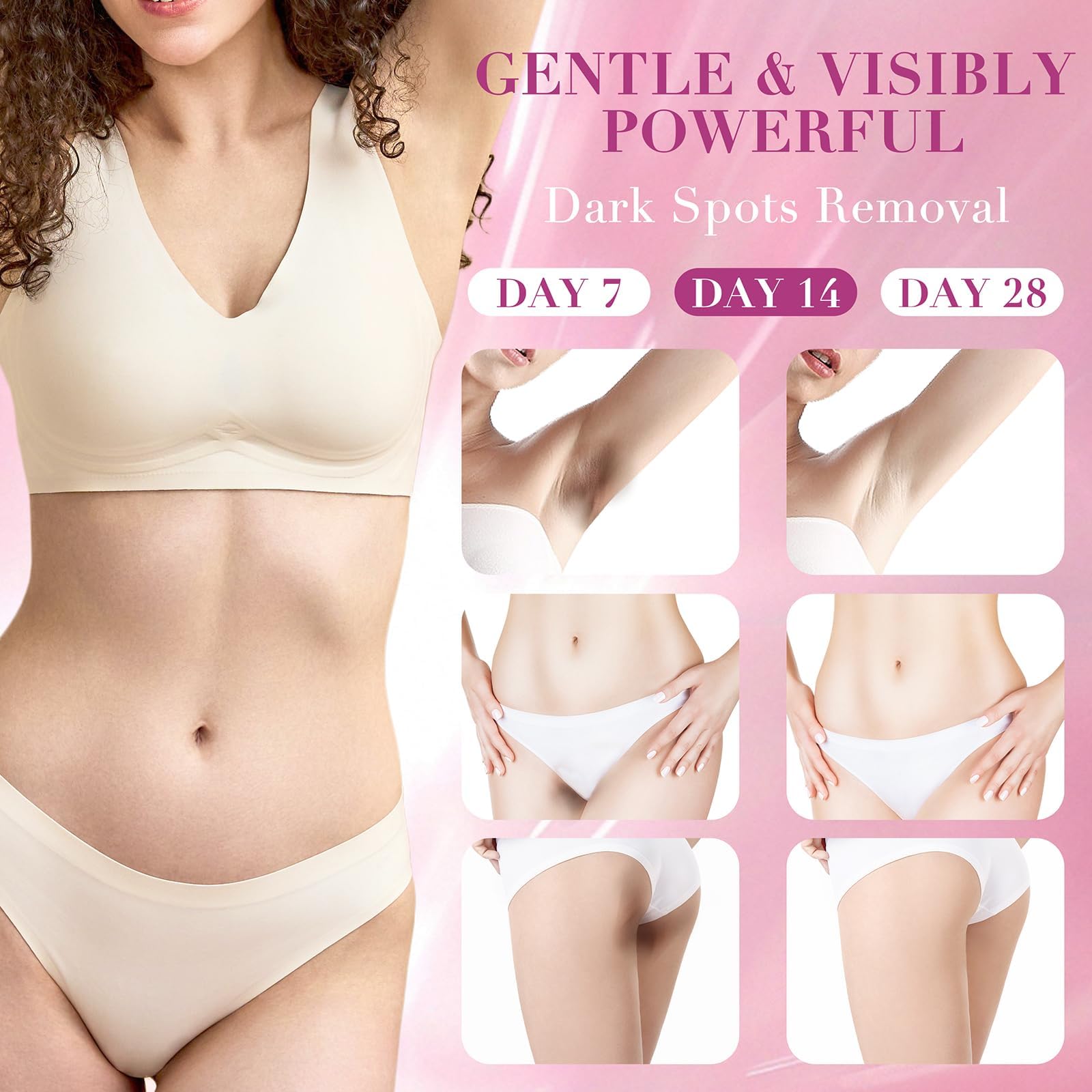 Nivexis crema para zonas sensibles como axilas y bikini
