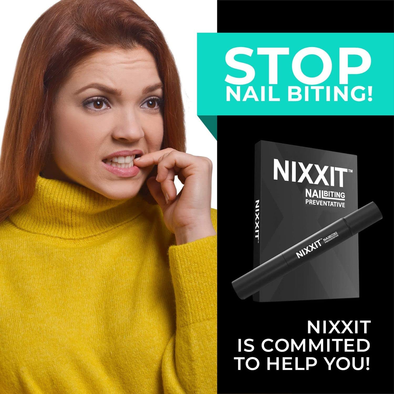 NIXXIT acabado sin brillo evita aspecto mojado en uñas.