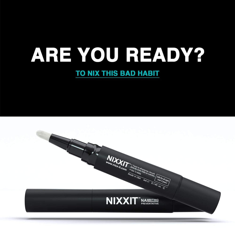 NIXXIT bolígrafo amargo para detener el hábito de morder uñas de forma discreta.