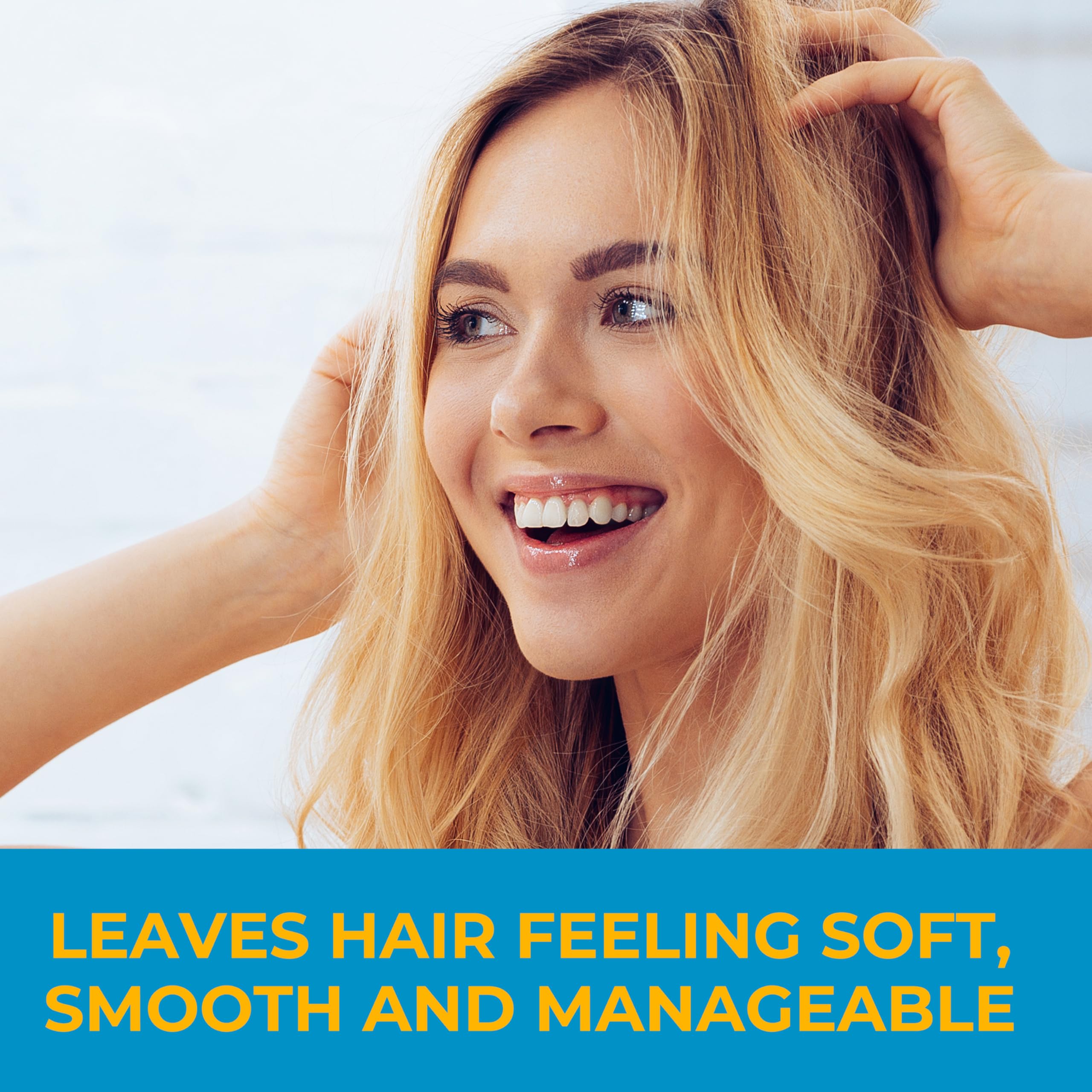 Apto para todo tipo de cabello, incluso tratado químicamente.