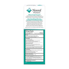 Nizoral espuma cremosa se aplica fácilmente para lavado suave del cabello.