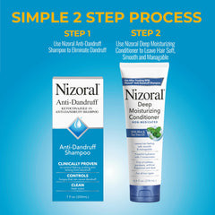 Etiqueta de Nizoral con Ketoconazol 1% para control de la caspa.