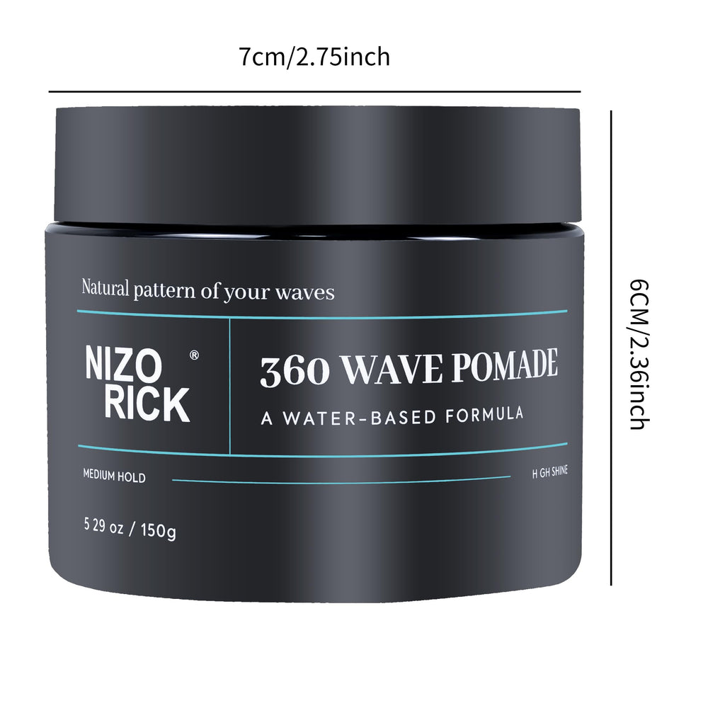 NIZORICK Pomada con textura ligera ofrece definición suave y control cómodo.