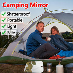 NKJVE espejo ligero para viajes y camping