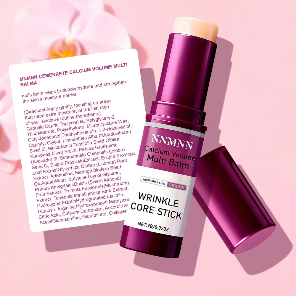 nnmnn Calcium Volume Multi Balm Stick mantiene hidratación prolongada