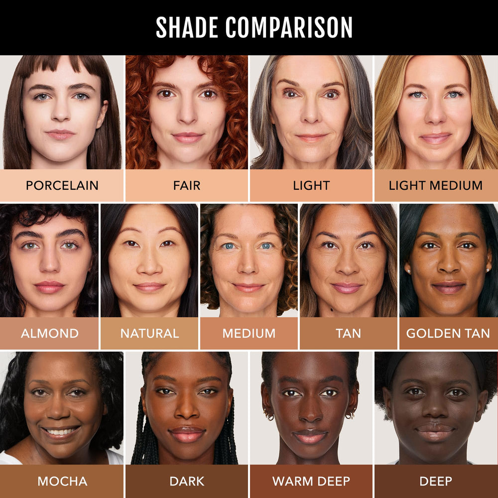 Aplicador brocha para No Makeup Makeup Foundation facilita aplicación suave.