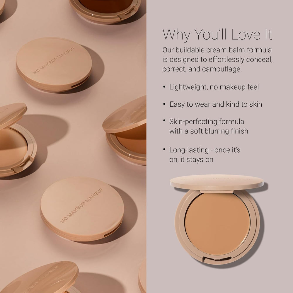 Cobertura ajustable de No Makeup Makeup Foundation difumina imperfecciones sin esfuerzo