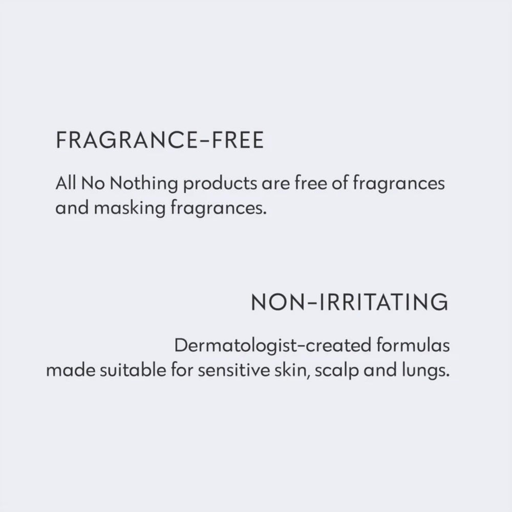Producto vegano y libre de crueldad de No Nothing para un look fiable.