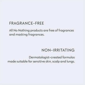 No Nothing Shampoo Uso Diario, refresca rápido en la rutina matutina.