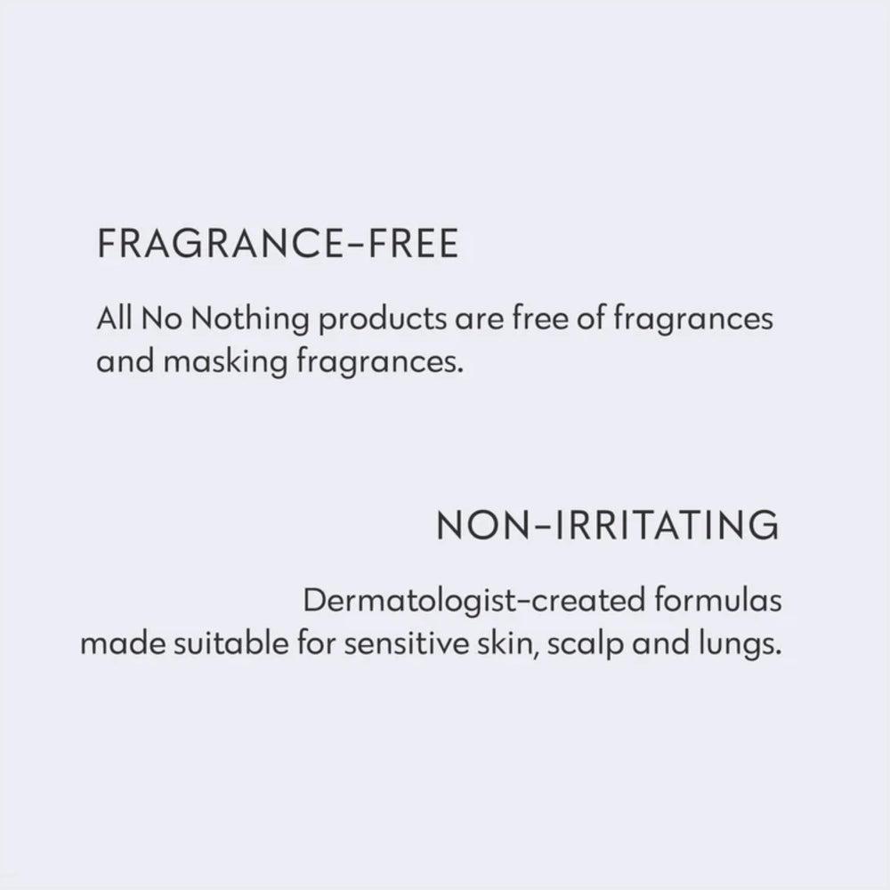 No Nothing Shampoo Uso Diario, refresca rápido en la rutina matutina.