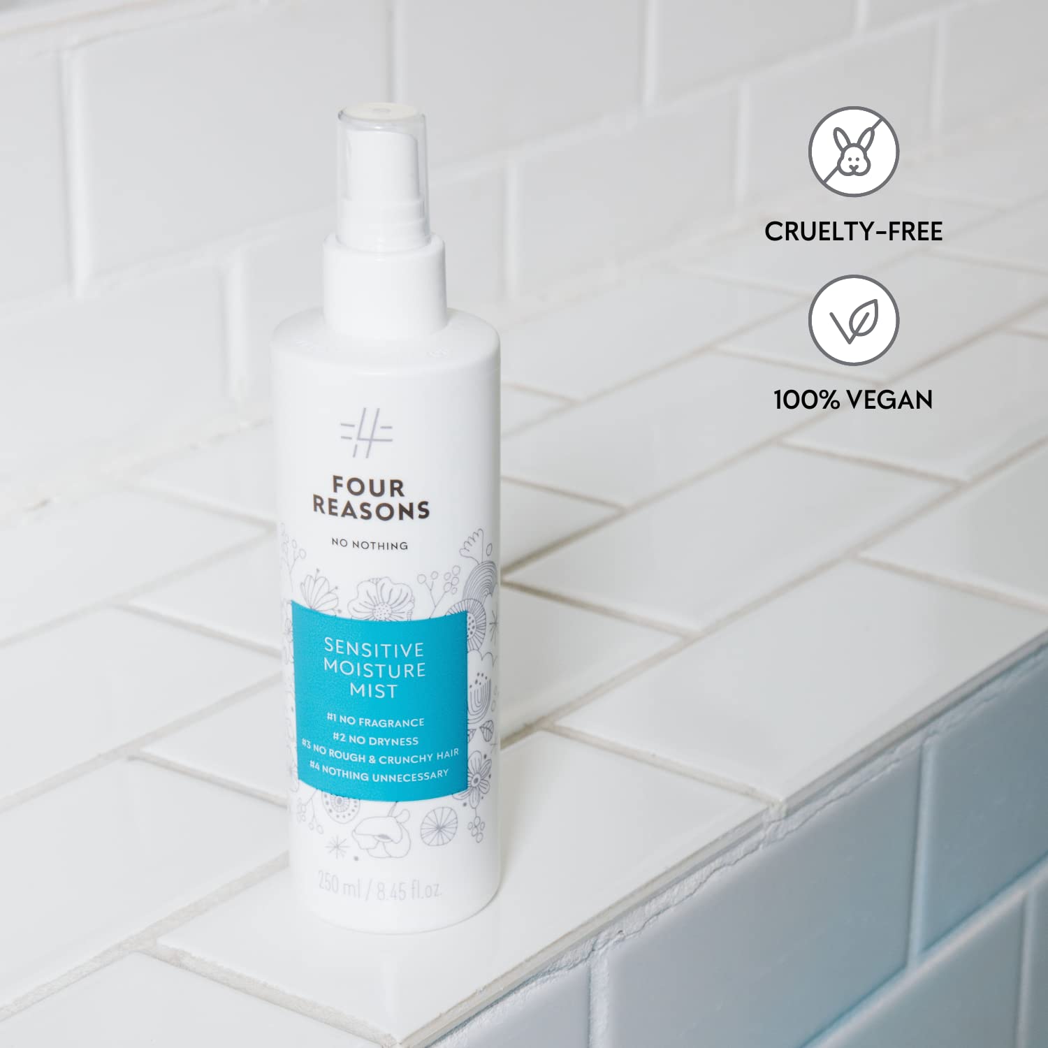 No nothing Bruma cabello-sensible apto para piel sensible