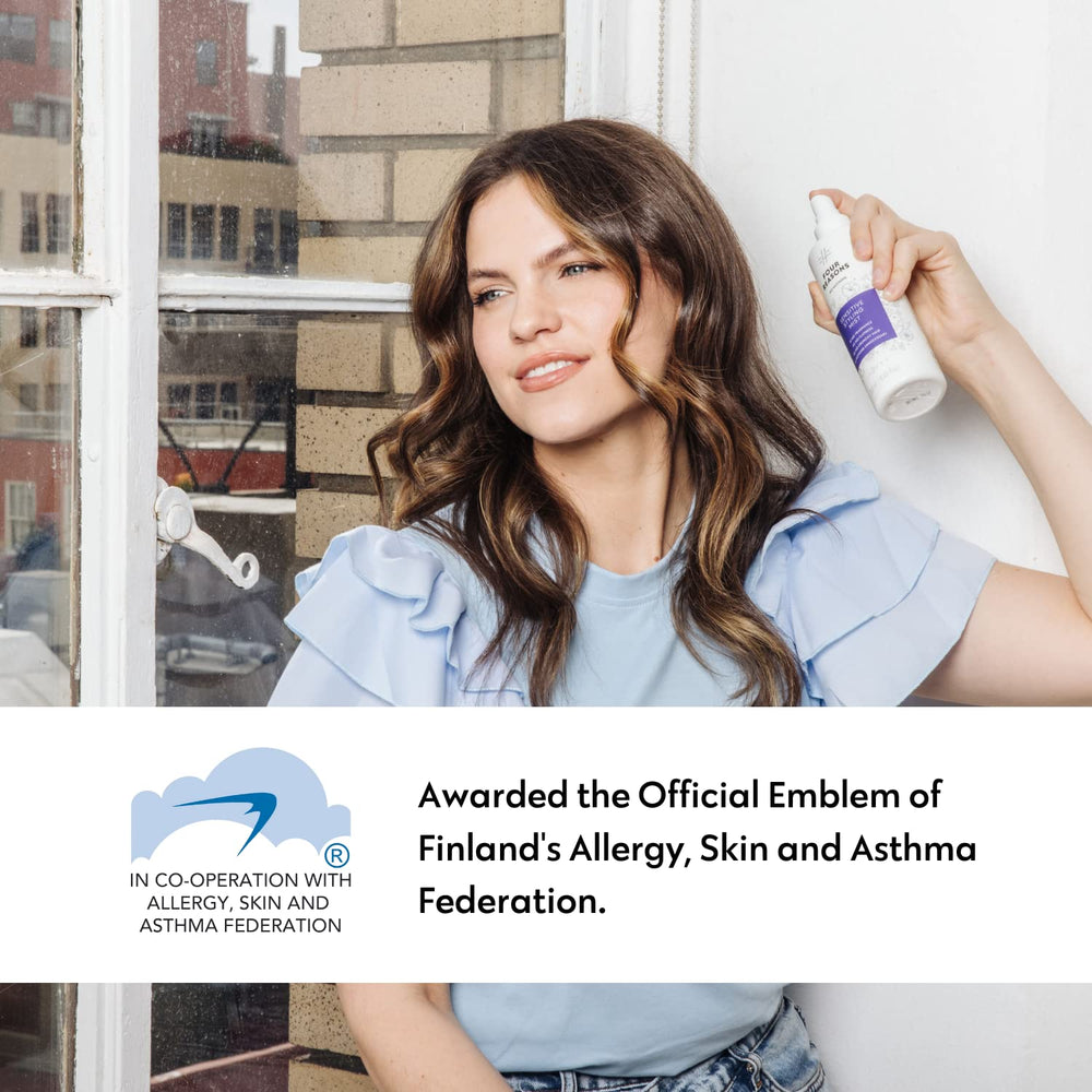 No nothing Very Sensitive Styling Mist sin fragancia para piel sensible.