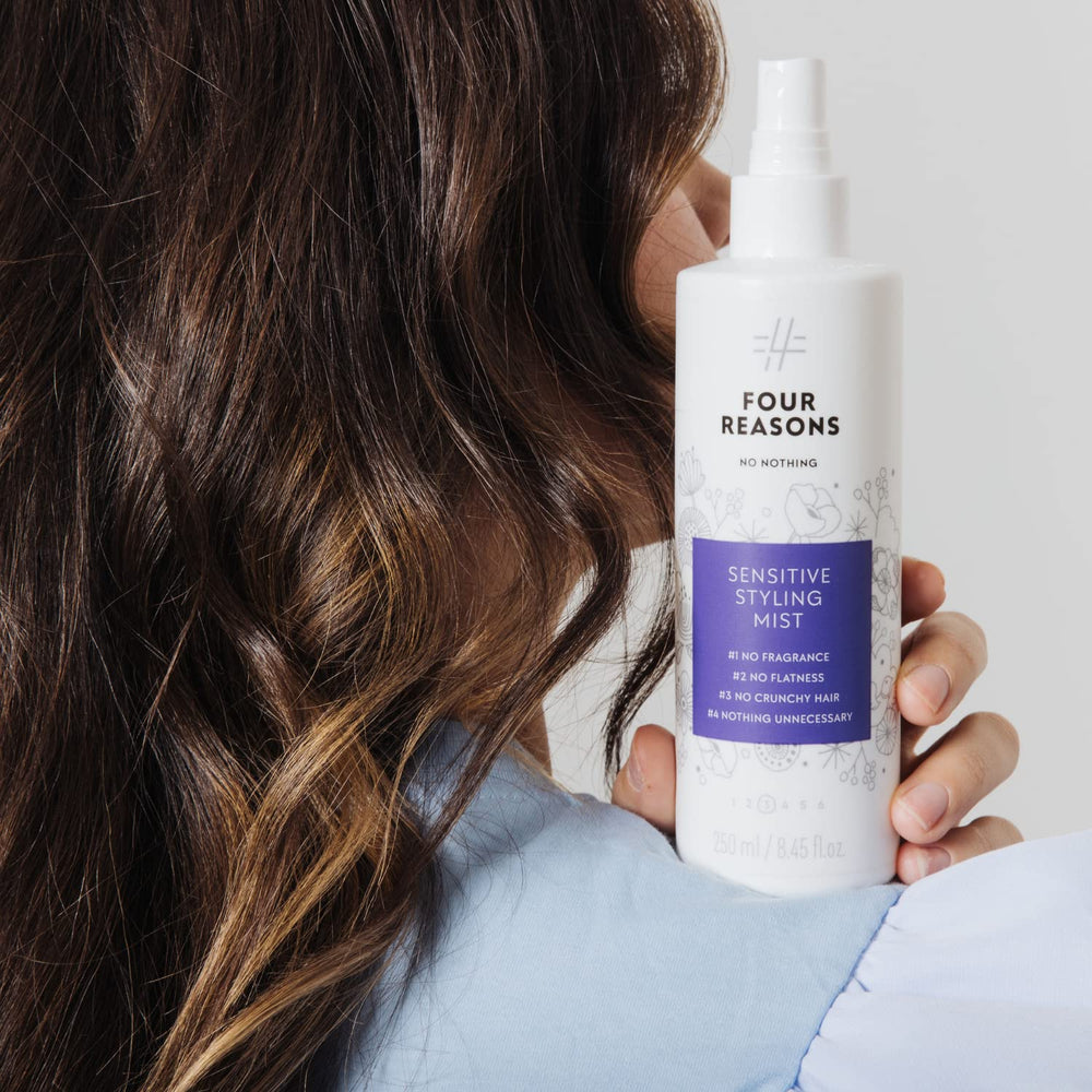 No nothing Very Sensitive Styling Mist vegano y libre de crueldad.