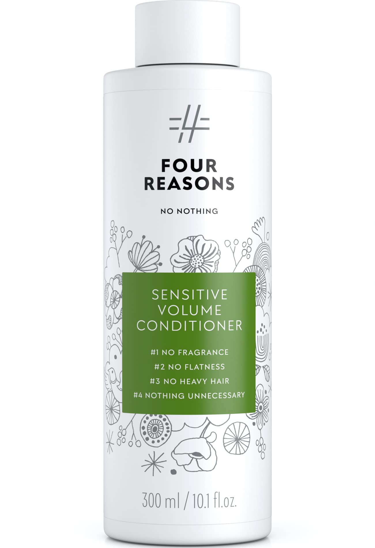 No nothing sensitivo volumen: acondicionador en botella para volumen y suavidad.