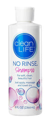 No-Rinse Shampoo botella-vertido para lavado rápido sin ducha