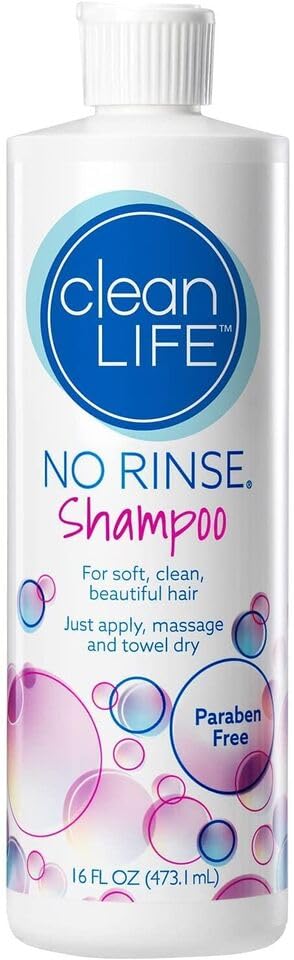 No-Rinse Shampoo made in the USA, trusted by hospitals and NASA.