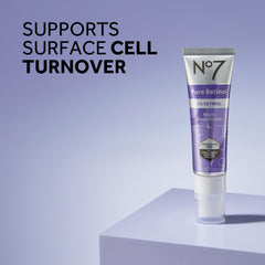 No7 Concentrado Nocturno con retinol 1% en gotero para piel receptiva.