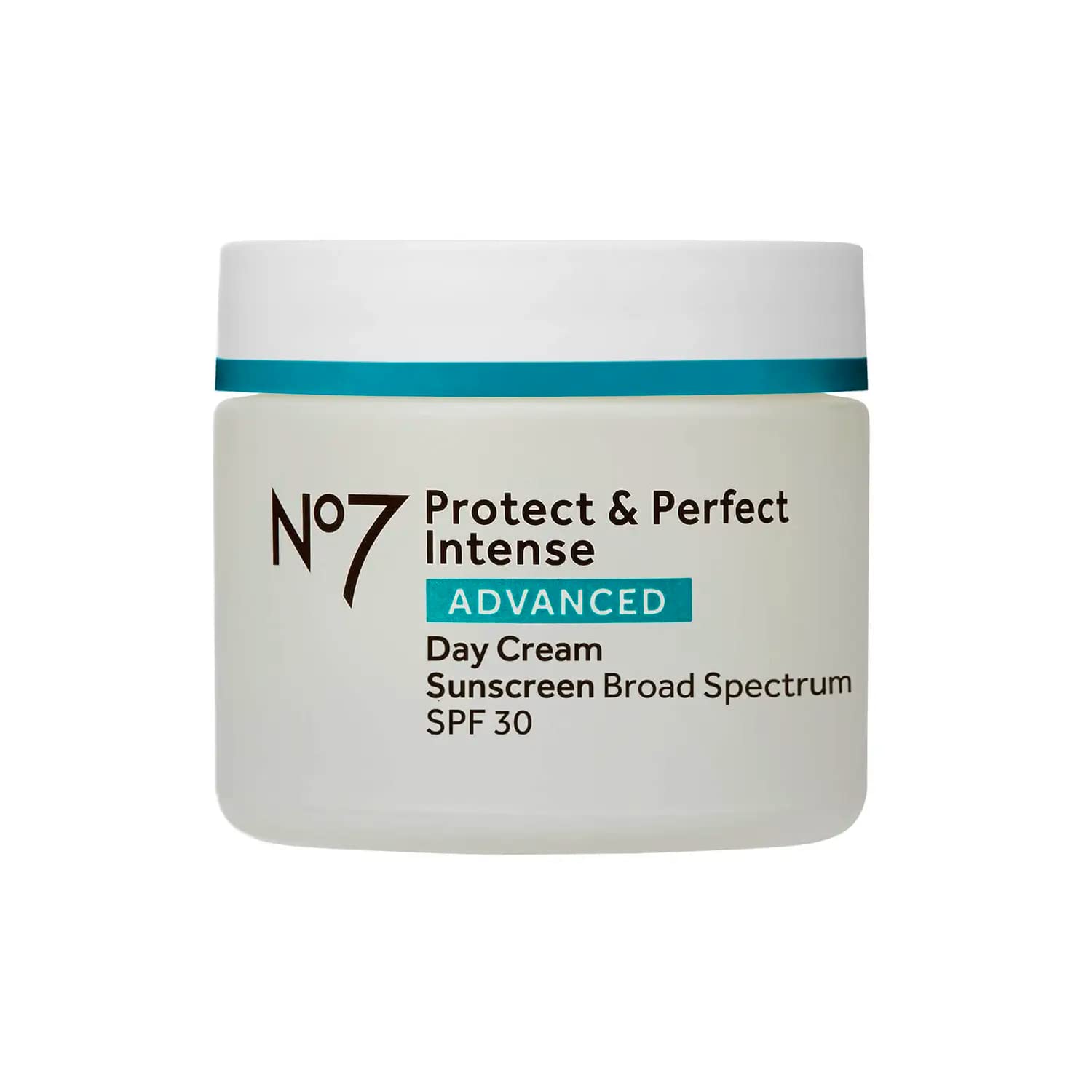 No7 crema hidratante en bote para uso diario.