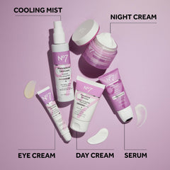 No7 crema nocturna menopausia: piel más firme al despertar por lípidos y ceramidas.