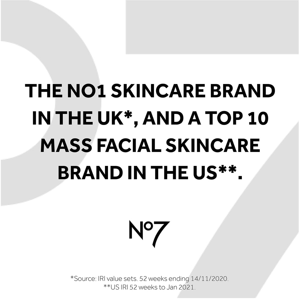 No7 Laboratories producto de lujo accesible desde 1935, imagen de branding y lujo