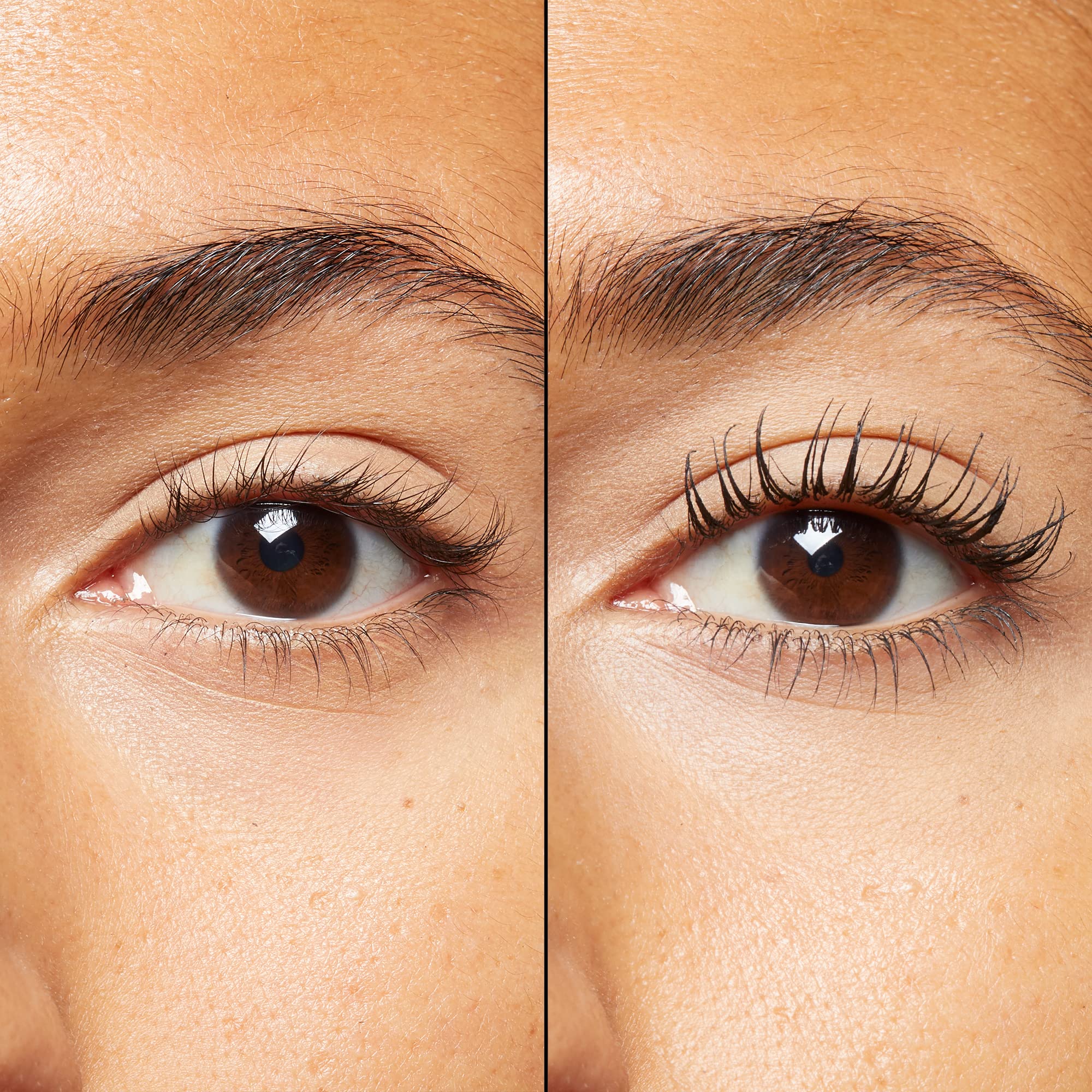 No7 Lash Impact Máscara muestra efecto pestañas postizas con cada pasada.