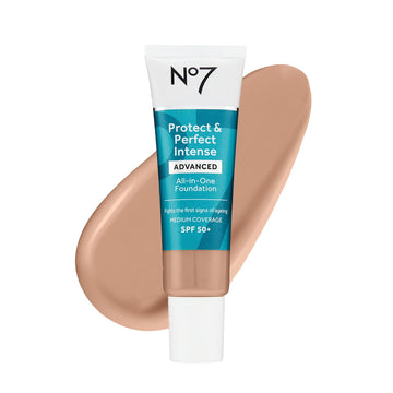 No7 Protect & Perfect: bote de 30 ml con hidratación duradera para piel suave y uniforme.