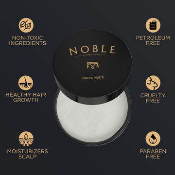 Noble By Greg Young: acabado natural y firme para estilos variados