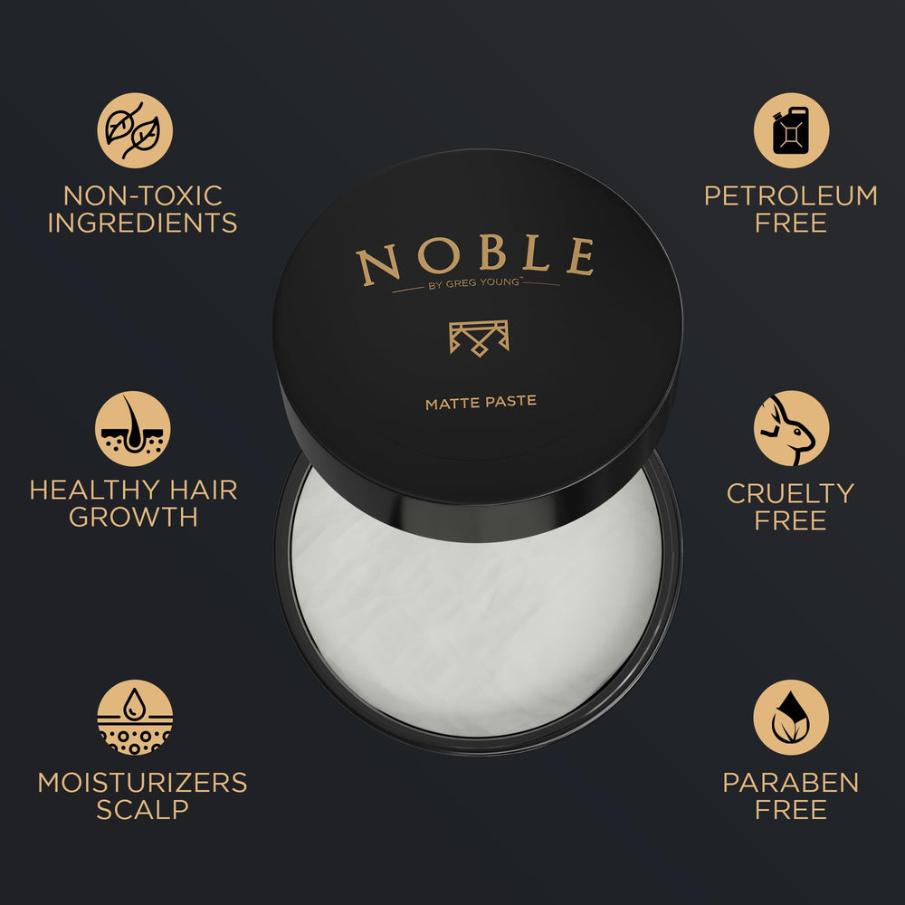 Noble By Greg Young: acabado natural y firme para estilos variados