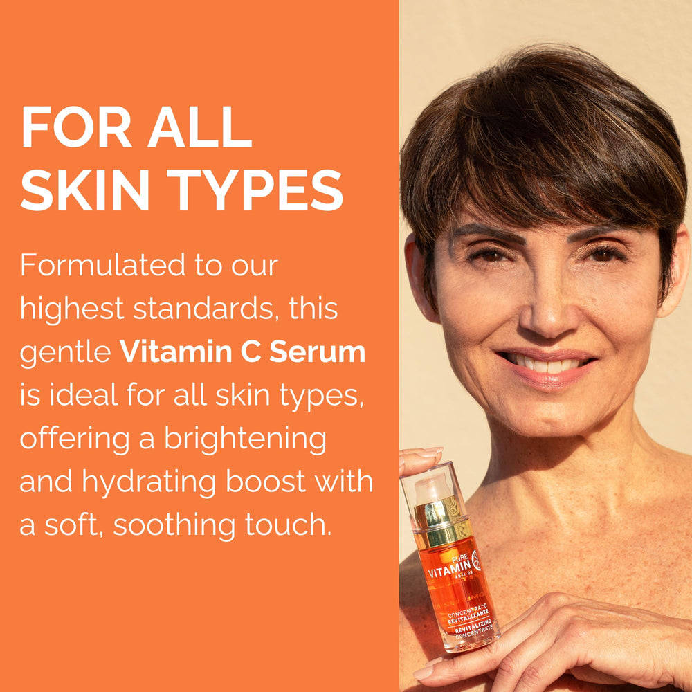 Noche Y Dia Serum Vitamina C, uso diario para favorecer tono más uniforme.