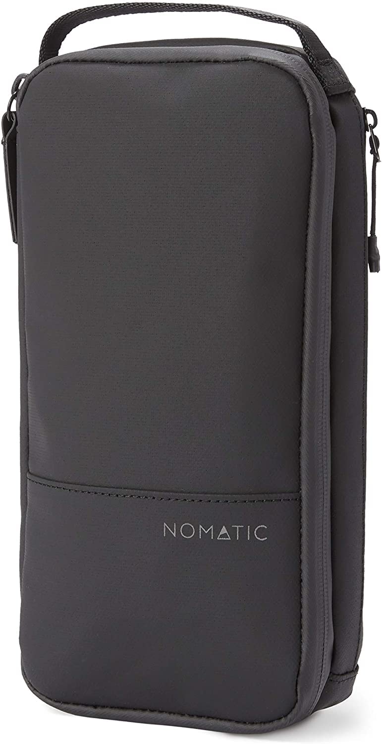 NOMATIC bolsa de aseo de viaje colgante, ideal para ahorrar espacio.