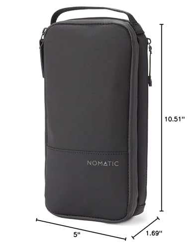 NOMATIC organizador compacto para cosméticos y accesorios de viaje.