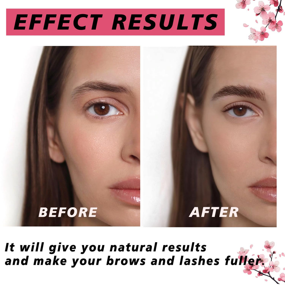 NONSUCHEER conjunto color cejas, resultados naturales sin irritación
