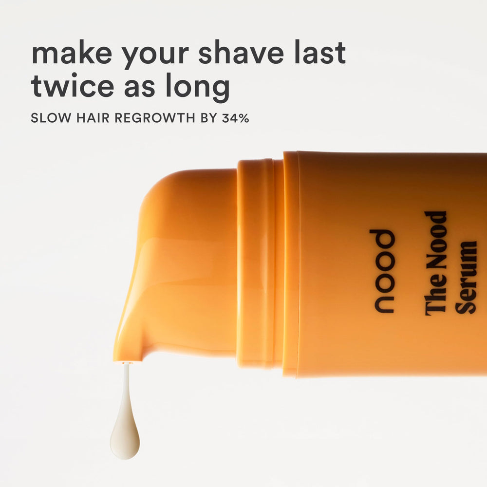 Nood Serum : peau plus lumineuse et repousse ralentie après usage